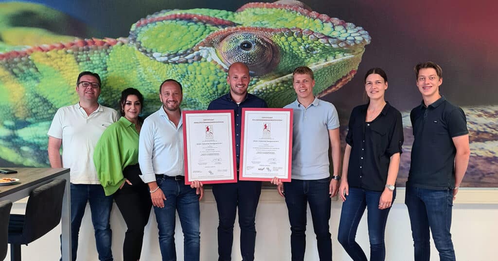Stratt+ ISO-VCU certificering overhandigd door EBN 1200