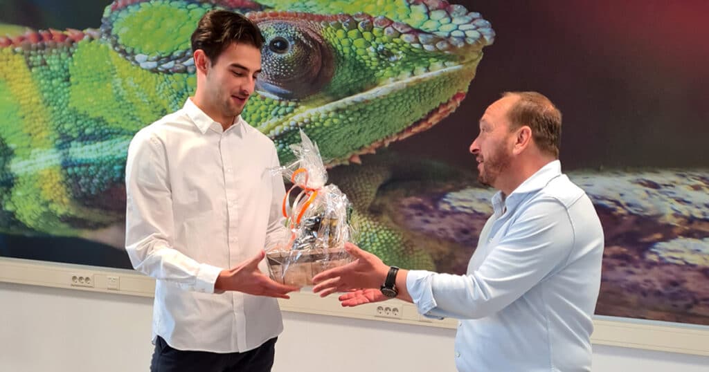 Einde stage Rik bij Stratt+