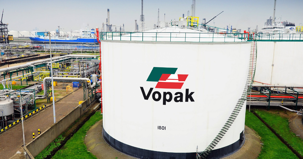Stork doet beroep op onze technici voor VTU-project Vopak