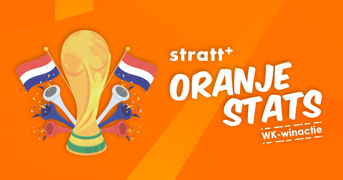Oranje Banner - Stratt+ WK-winactie 1200-02
