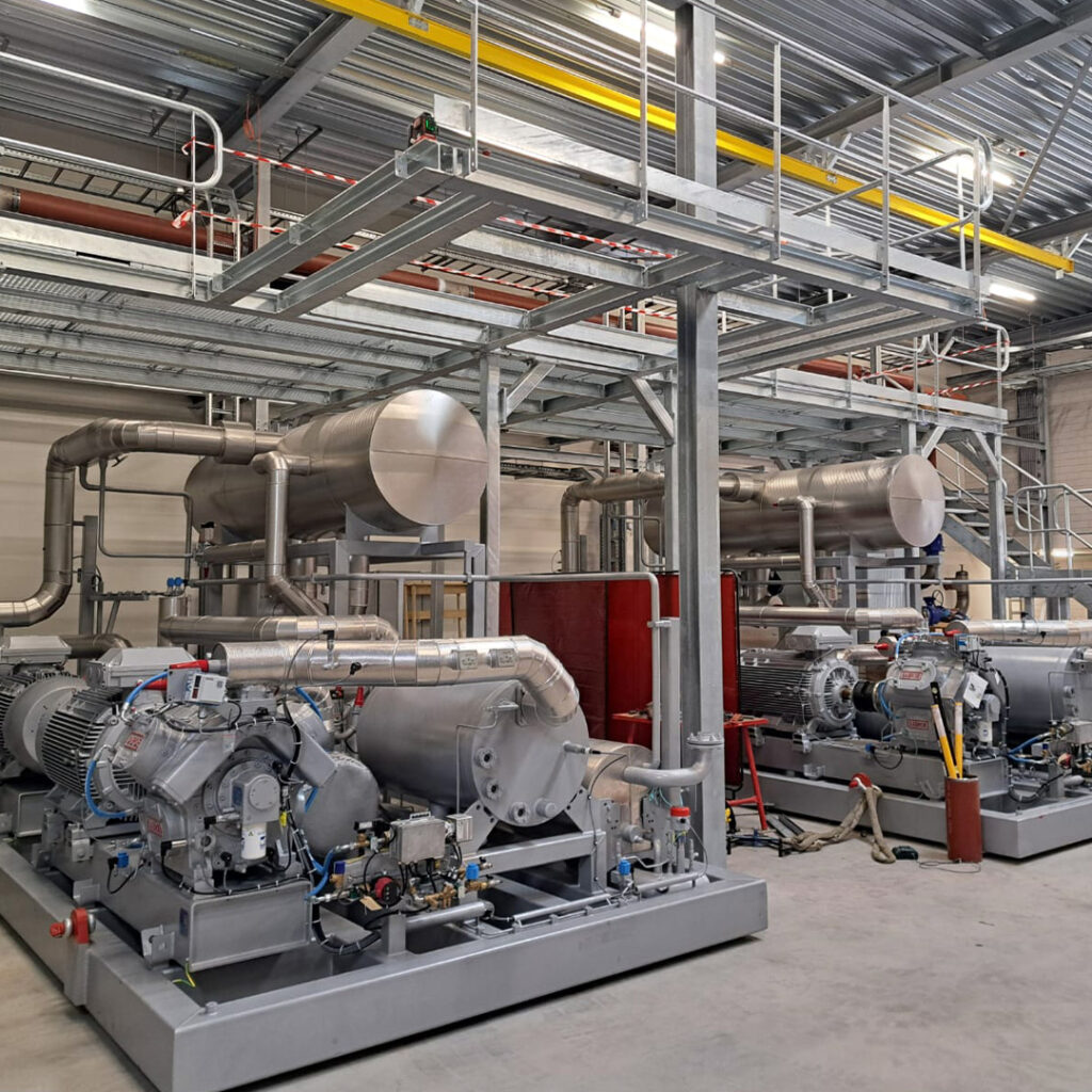 warmtepomp in een gebouw